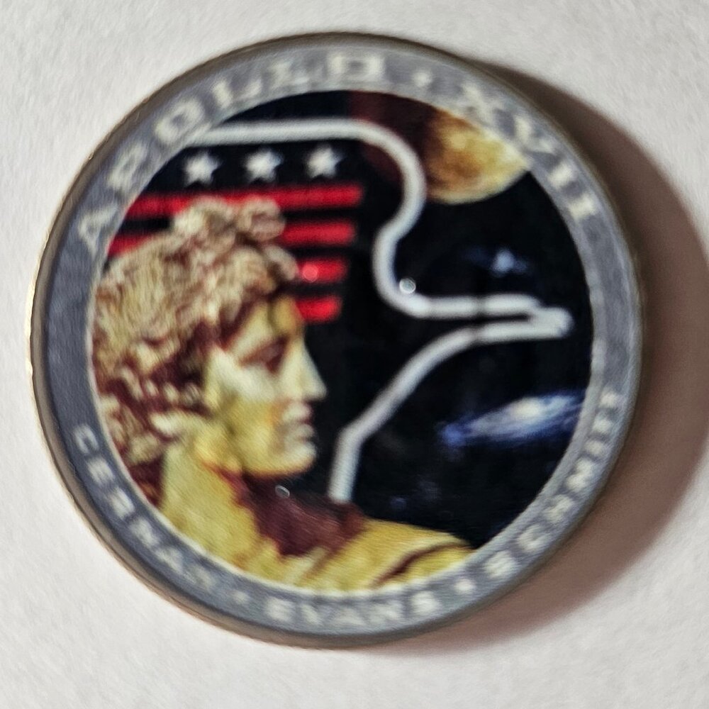 APOLLO Astronauts Crews Colorized JFK Half Dollar U.S. 5-Coin Set NASA Program - Picture 3 of 7
